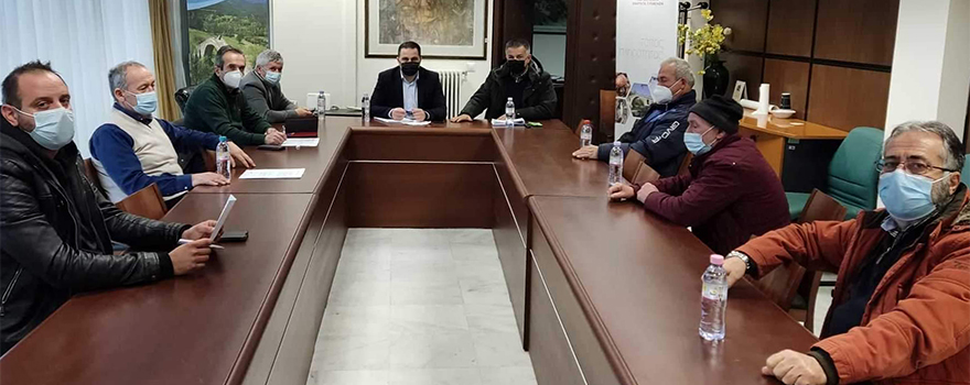 Συνάντηση εργασίας για τον ΤΟΕΒ Παλιουριάς