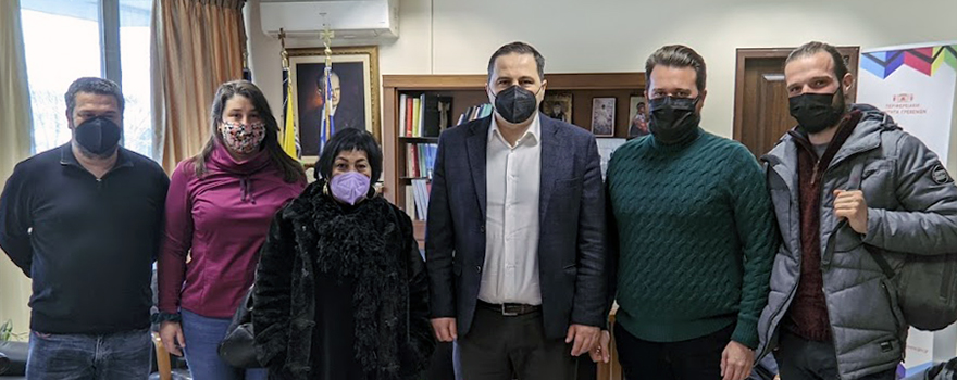 Συνάντηση του Αντιπεριφερειάρχη Γρεβενών με την κ. Δημάκη και ομάδα αρχαιολόγων