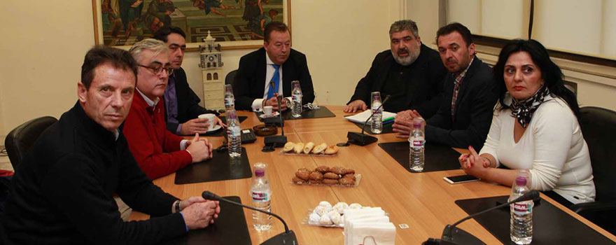 Επίσκεψη του υφυπουργού Αγροτικής Ανάπτυξης Β. Κόκκαλη στον Περιφερειάρχη Δυτικής Μακεδονίας Θ. Καρυπίδη - 1εκ. ευρώ εξασφαλίστηκε για τον κρόκο ανακοίνωσε ο Θ. Καρυπίδης