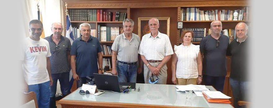 Επίσκεψη του Γενικού Γραμματέα του ΣΕΓΑΣ κ. Σεβαστή Βασίλη στον Αντιπεριφερειάρχη Π.Ε. Κοζάνης κ. Γρηγόρη Τσιούμαρη