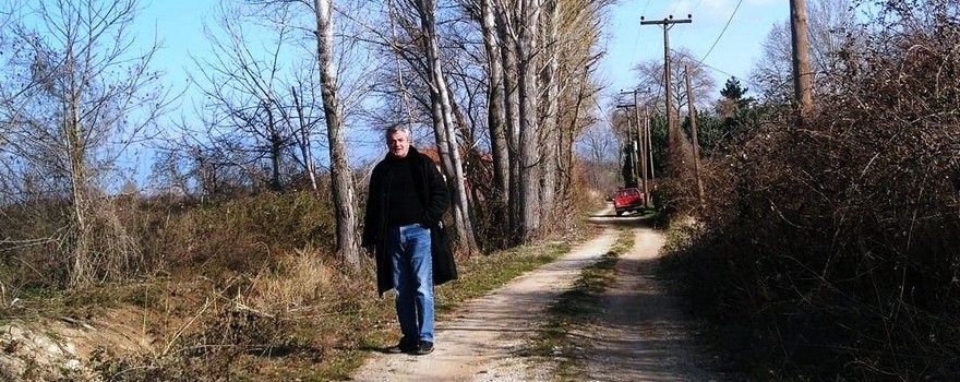 Τσιούμαρης Γρηγόρης: Καθαρισμός υδατορέματος από μεγάλα δέντρα λεύκης στην Τ.Κ. Πρωτοχωρίου