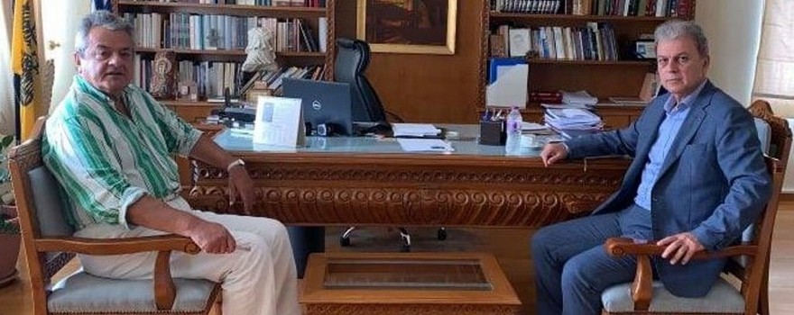Επίσκεψη του βουλευτή Γιώργου Αμανατίδη στον Αντιπεριφερειάρχη Π.Ε Κοζάνης