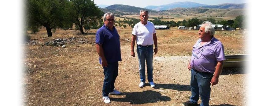 Σιδερά – Κτενά επισκέφτηκε ο Αντιπεριφερειάρχης Π.Ε. Κοζάνης
