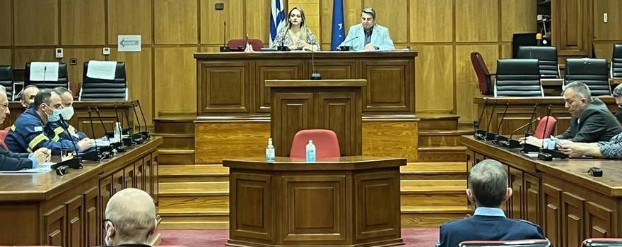 Την Παρασκευή 15 Απριλίου 2022 πραγματοποιήθηκε η πρώτη ειδική συνεδρίαση του Συντονιστικού Οργάνου Πολιτικής Προστασίας (ΣΟΠΠ) της ΠΕ Κοζάνης, υπό την προεδρία της αντιπεριφερειάρχη Κοζάνης Κατερίνας Δαδαμόγια (slider)
