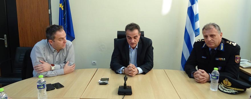 Προχωρά με ταχείς ρυθμούς η προετοιμασία για τη Σχολή Πυροσβεστών και το Πολυθεματικό Πάρκο Πολιτικής Προστασίας